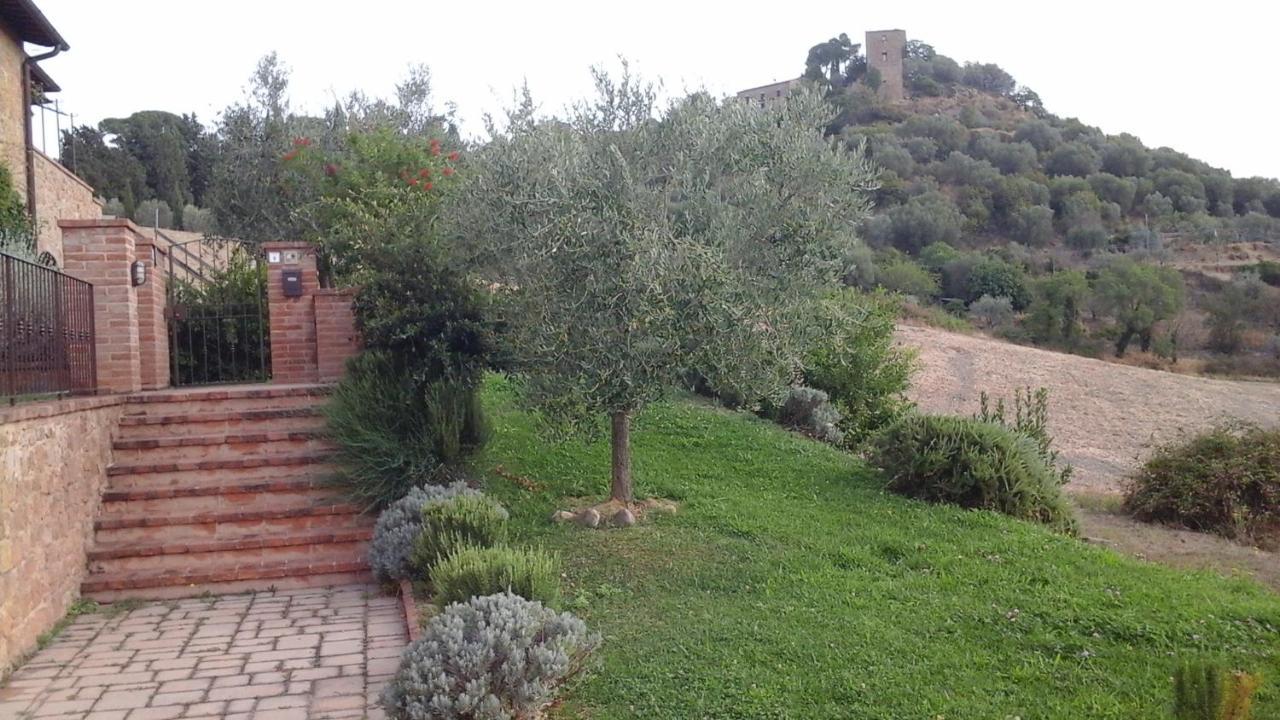 Appartamento Con Vista Panoramica Pienza Exterior foto